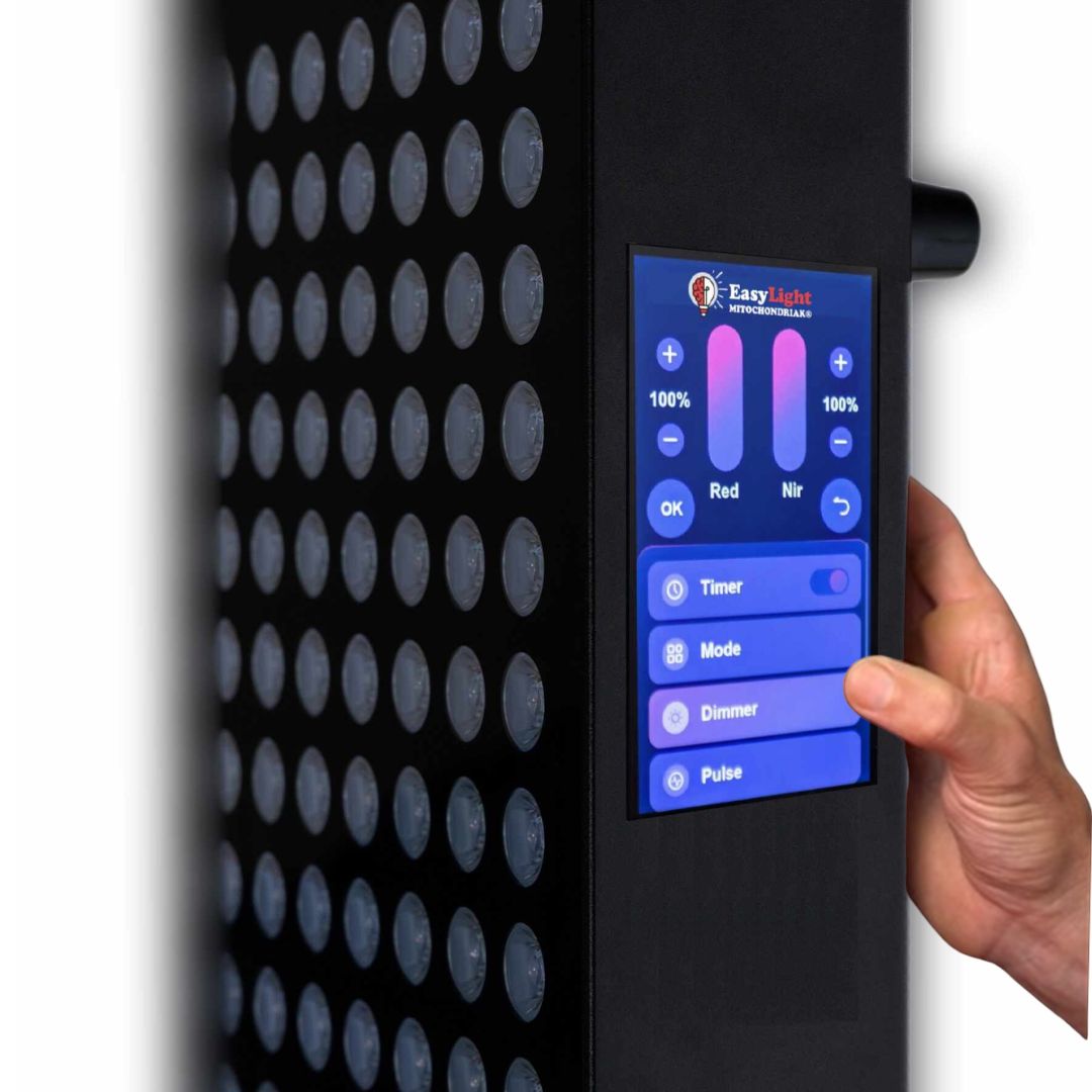 Mitochondriak - red, nir and UV light therapy devices, blue light blocking glasses and indoor lightning solutions